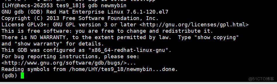 在Linux系统中使用gdb调试一个代码_GDB_05