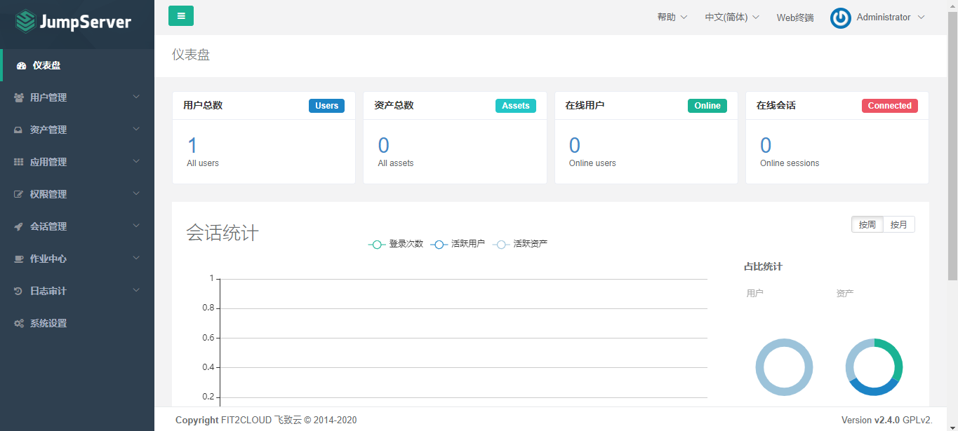  docker部署jumpserver堡垒机_jumpserver_03