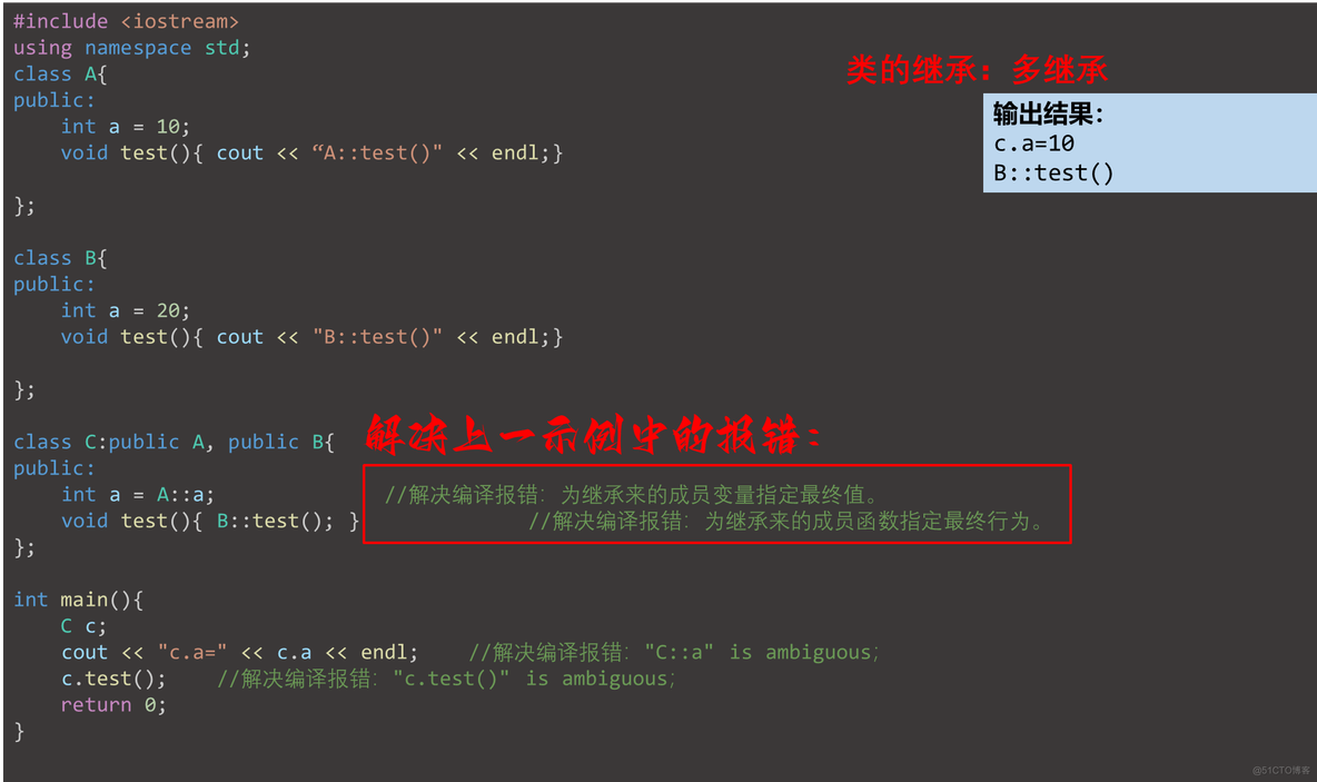 【必知必会知识点】C++程序设计(2)_真题解析_16