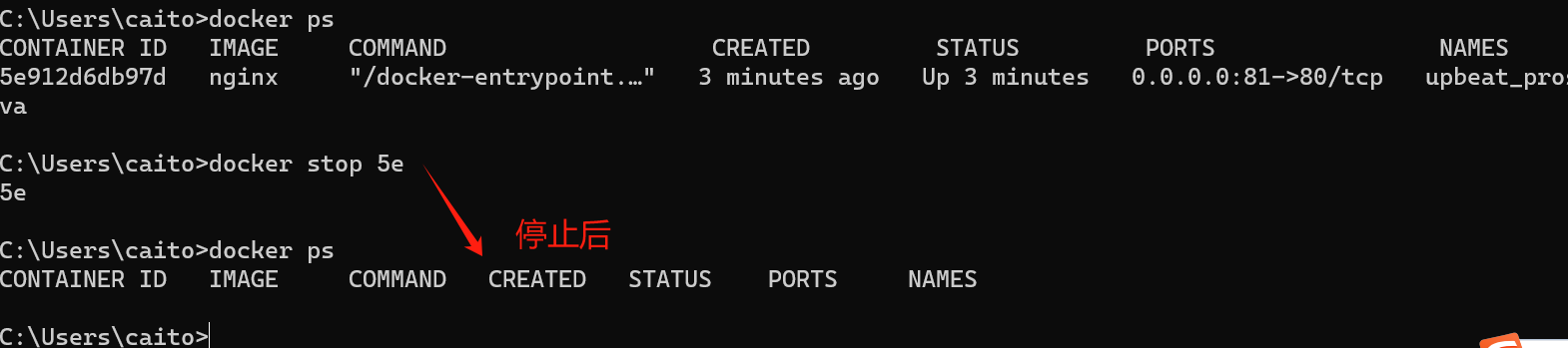 Docker关闭和使用以及针对镜像的基本操作_基本操作_12
