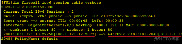 NAT64——IPv6主机可以访问IPv4网络_NAT_10