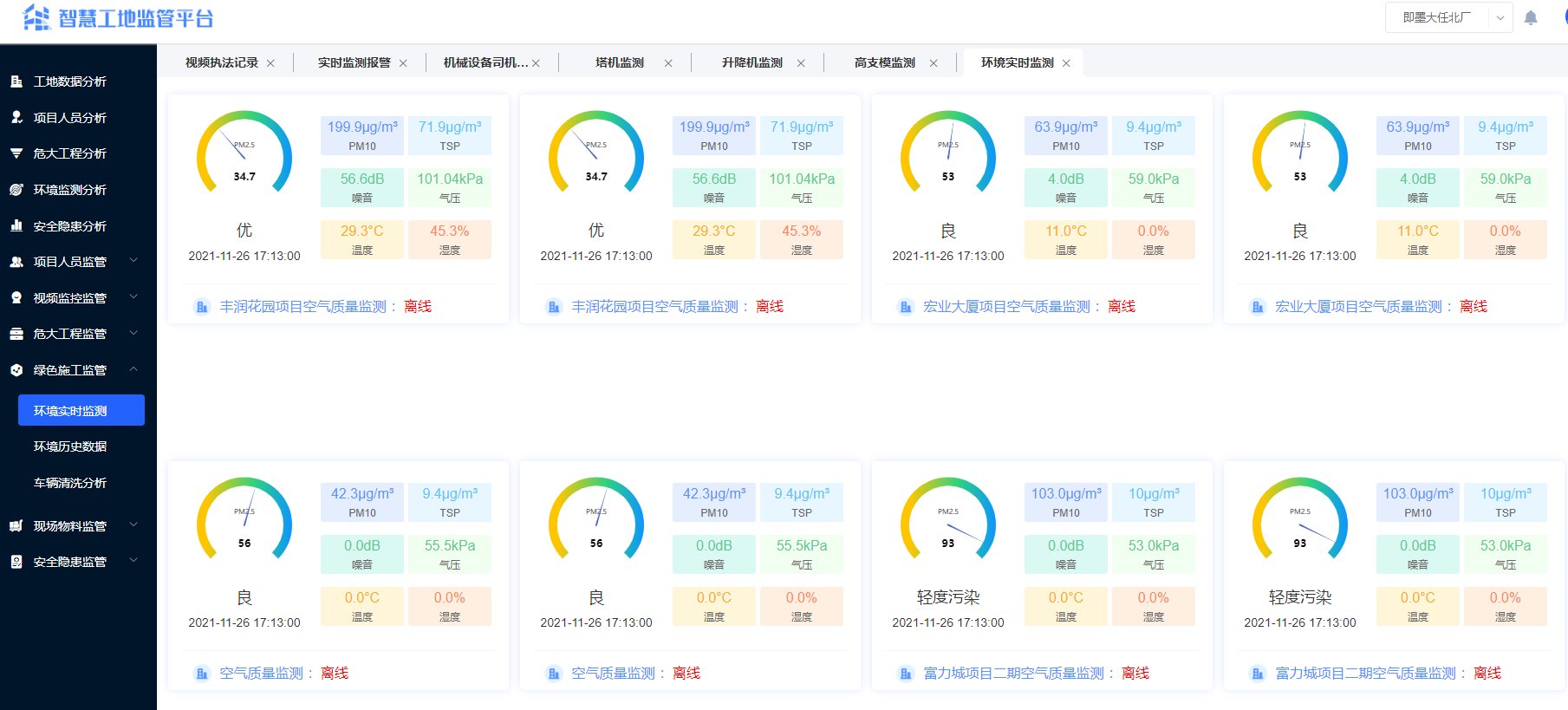 智慧工地云平台源码：工地管理专家_物联网