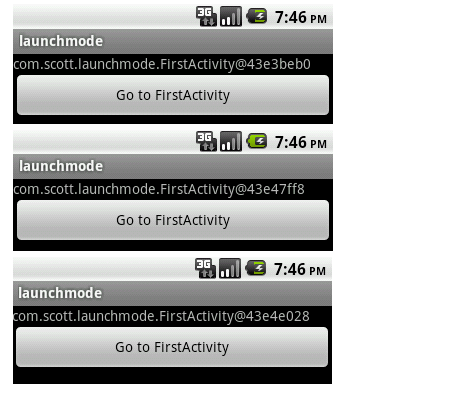 Android launch事件 android:launchmode_android