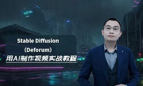 Stable Diffusion（Deforum）-用AI制作视频实战教程韦玮主讲【AIGC】