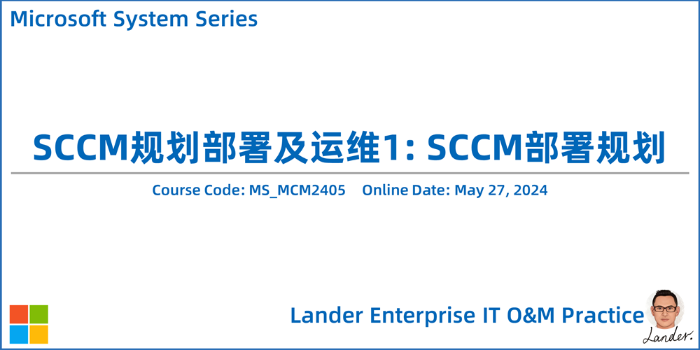  SCCM Planning Deployment and Operation and Maintenance 1: Microsoft Configuration Manager Deployment Planning