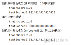 组合分类器基础实验——numpy实现或sklearn借口调用：袋装Bagging, 随机森林, 提升Boosting_有放回抽样_10