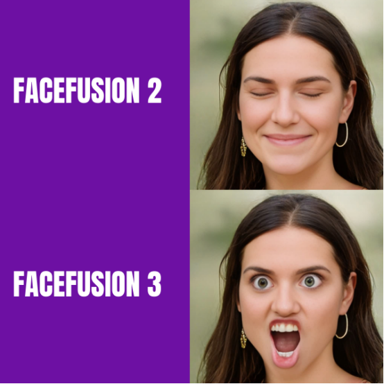 【AI换脸王教程】升级Facefusion3.0整合包，换脸+表情修改，本地部署永久不限使用_视频换脸_02