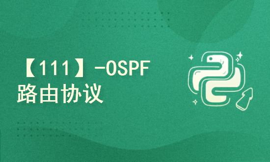 [111] - OSPF routing protocol
