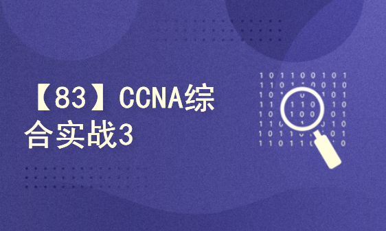 【83】CCNA综合实战3【原创】
