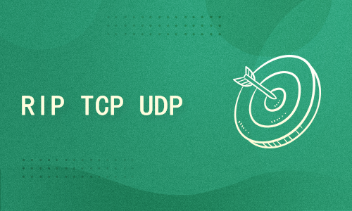 华为HCIA之RIP TCP UDP