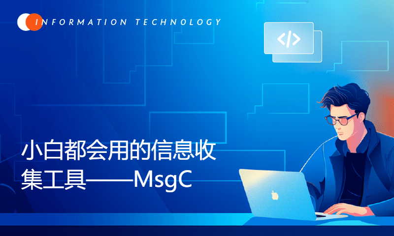 小白都会用的信息收集工具——MsgC