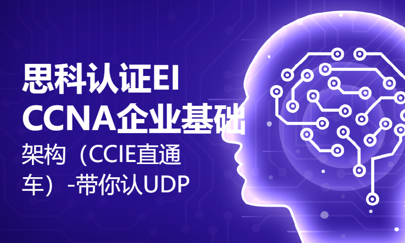 思科认证EI CCNA企业基础架构（CCIE直通车）-带你认识UDP传输协议