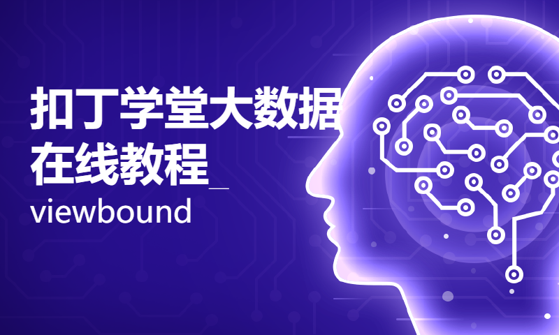 扣丁学堂大数据在线教程_viewbound