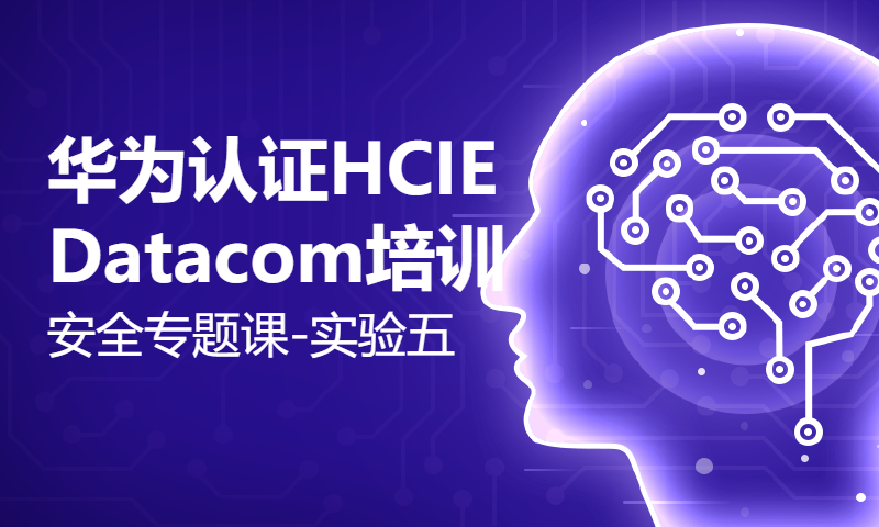 华为认证HCIE Datacom培训44-安全专题课-实验五：防火墙组网方式