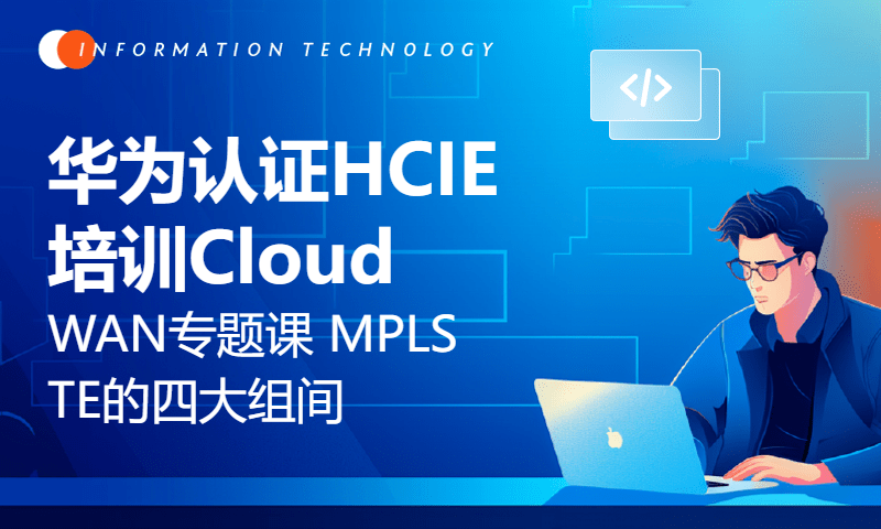 华为认证HCIE培训Cloud WAN专题课 MPLS TE的四大组间