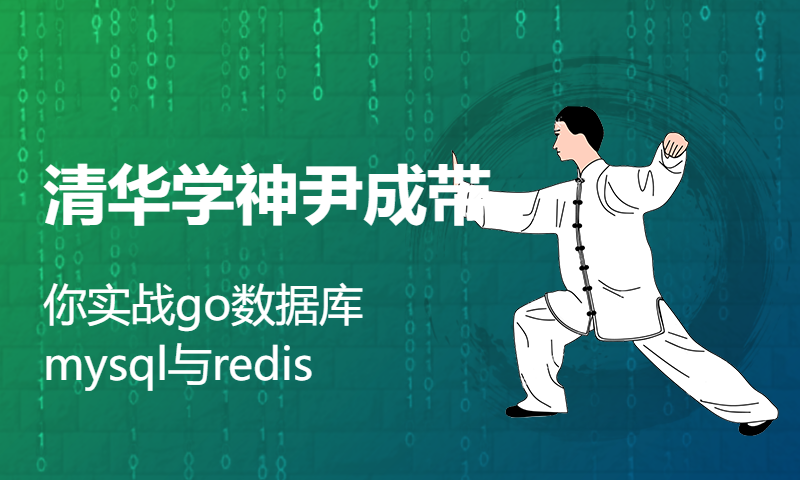 清华学神尹成带你实战go数据库mysql与redis