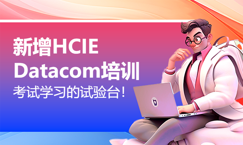 新增HCIE Datacom培训考试学习的试验台！