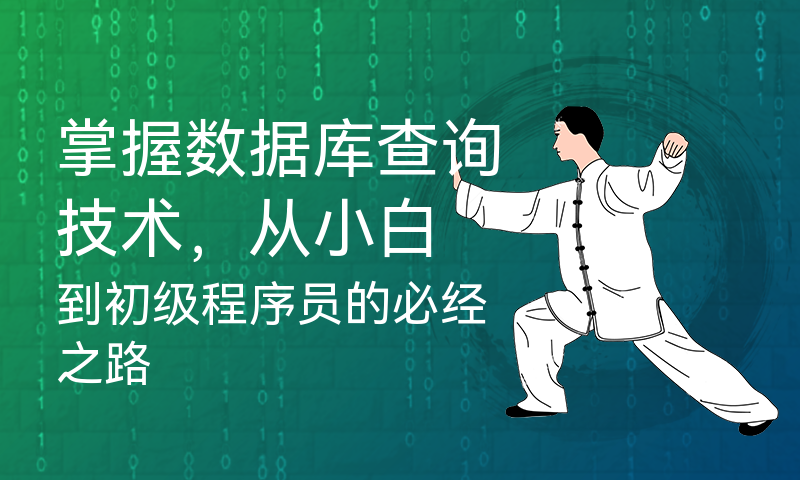 掌握数据库查询技术，从小白到初级程序员的必经之路