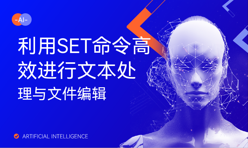 利用SET命令高效进行文本处理与文件编辑