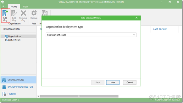 Veeam 本地备份还原Office356邮箱数据_云平台_10