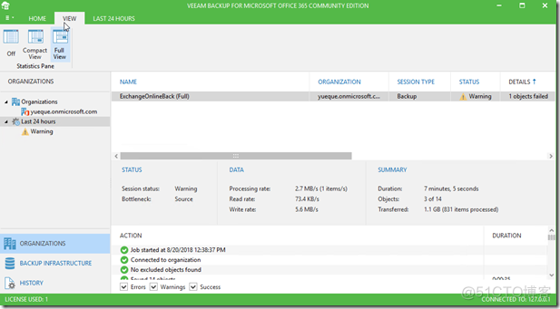 Veeam 本地备份还原Office356邮箱数据_云平台_19