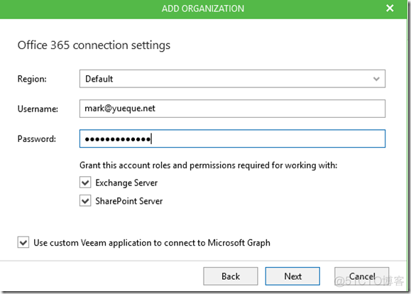 Veeam 本地备份还原Office356邮箱数据_云平台_11