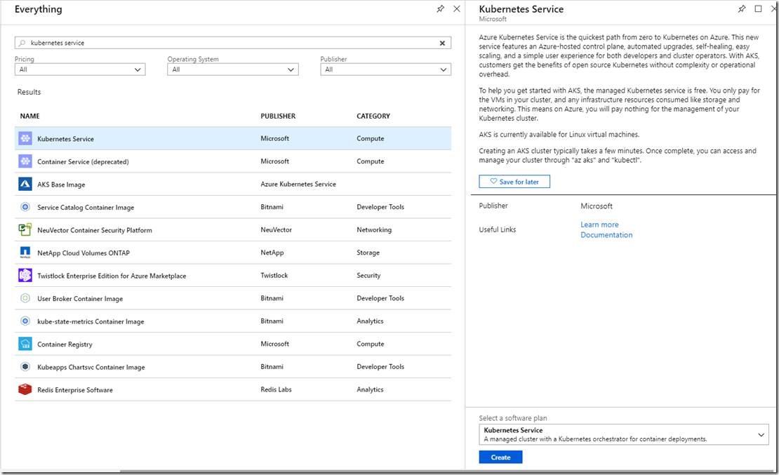 创建Azure Kubernetes（AKS）群集_云计算_02