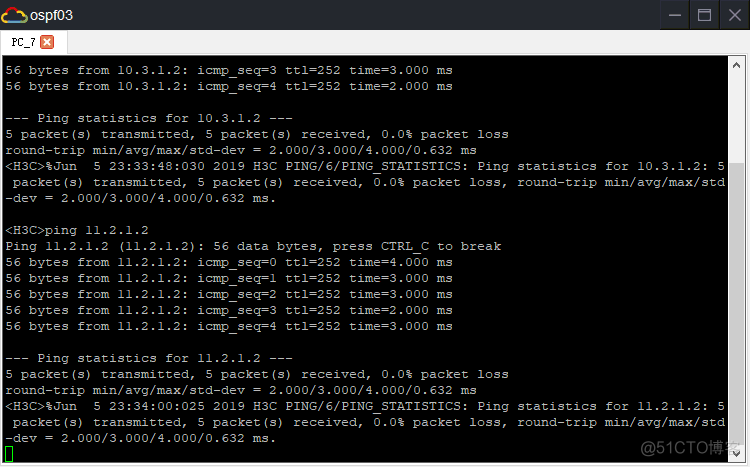 配置OSPF发布聚合路由_OSPF_14