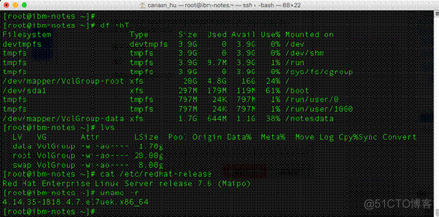 CentOS/Oracle Linux  7.6安装IBM Domino V10_云服务