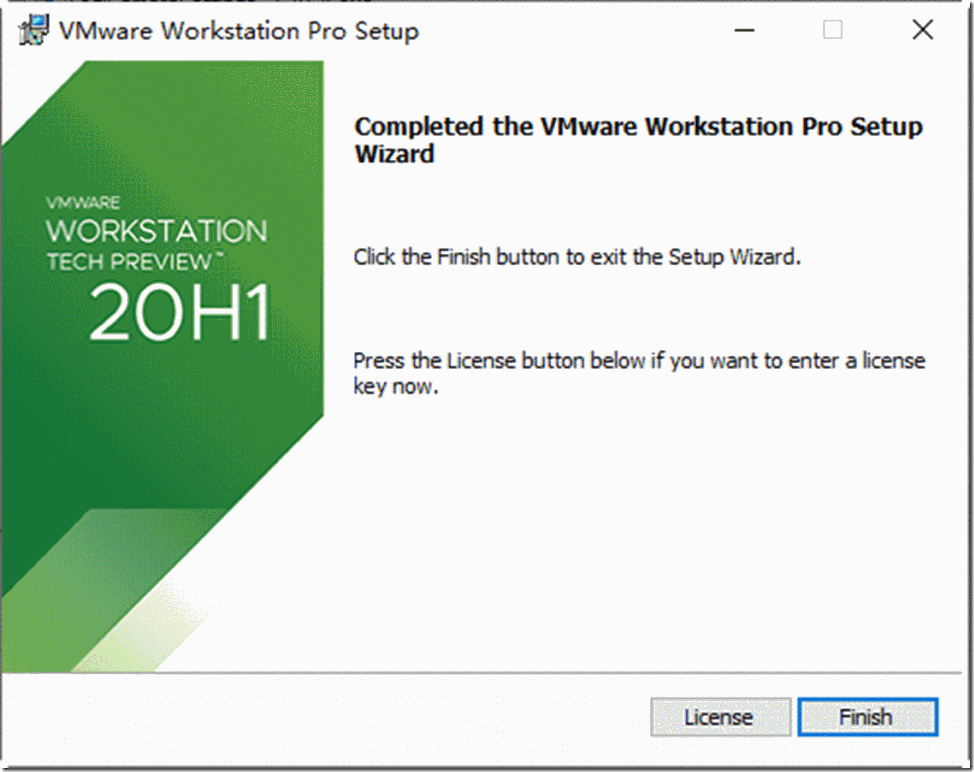 体验VMware Workstation Tech Preview 20H1_云计算_11