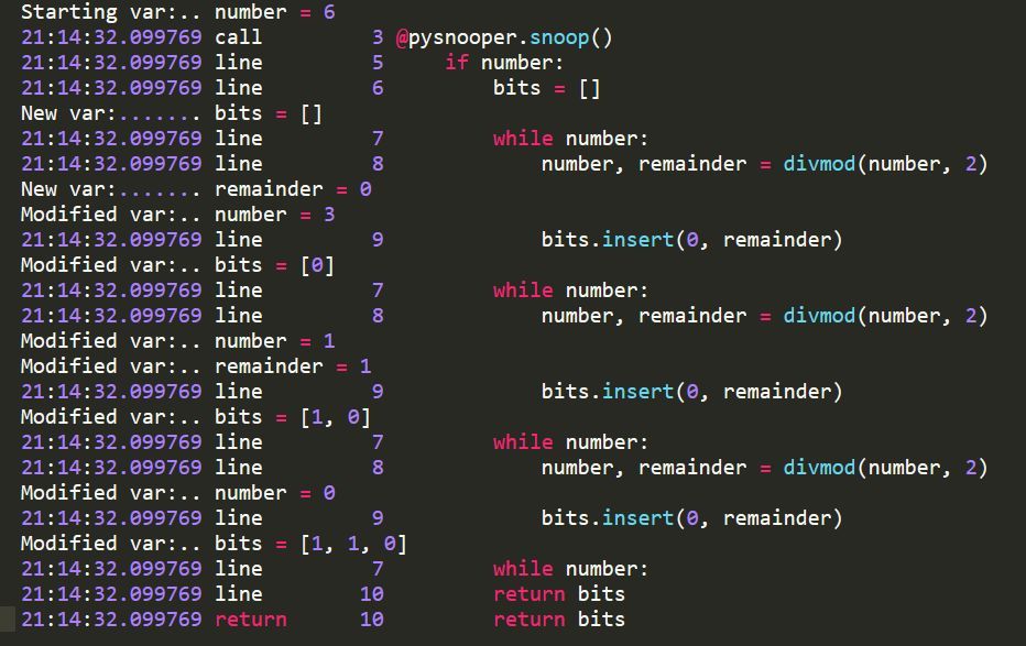 print 函数已老，DeBug 该靠 PySnooper 了_PySnooper _03