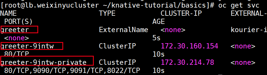 Kvative实现蓝绿部署和弹性伸缩：Knative在OpenShift上的实践2_java_03