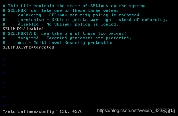 SELinux系列（四）——SELinux配置文件（/etc/selinux/config）详解_selinux