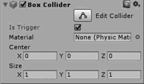 Unity 3D触发器（Trigger）_Unity 3D