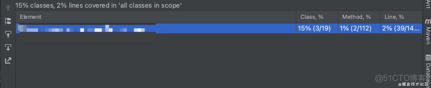 IDEA使用run with coverage 没有结果_IDEA_02