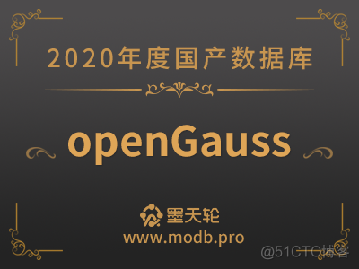 2020年度国产数据库：openGauss_openGauss