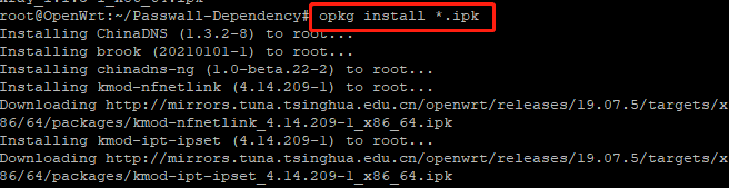 给原版的openwrt安装Passwall_系统/运维_56
