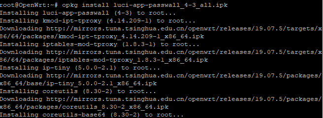 给原版的openwrt安装Passwall_系统/运维_57