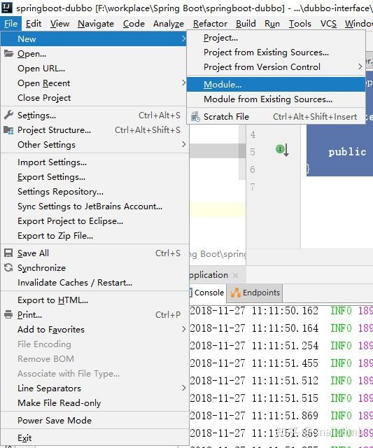 超详细，新手都能看懂 ！使用SpringBoot+Dubbo 搭建一个简单的分布式服务_Dubbo_11