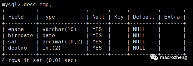 开发者必备Mysql命令_java_03