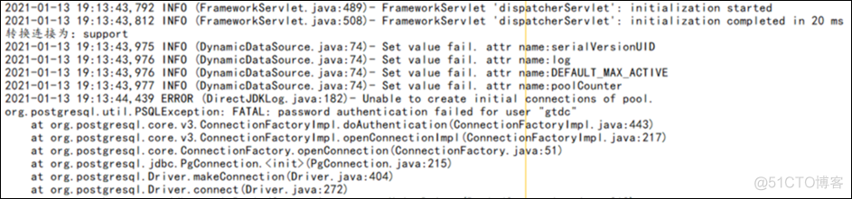 FATAL: password authentication failed for user_FATAL