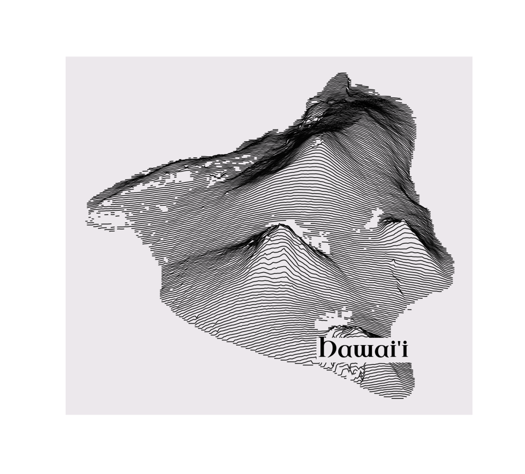 纯Python绘制满满艺术感的山脊地图_java_04