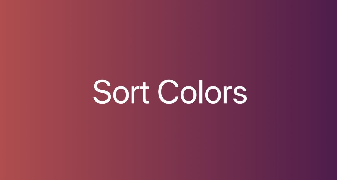 每天一算：Sort Colors_java