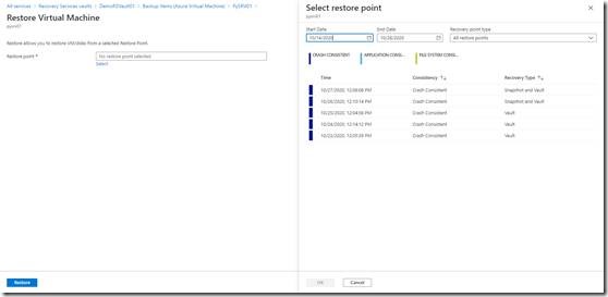 使用Azure Backup还原云端VM_Azure_06