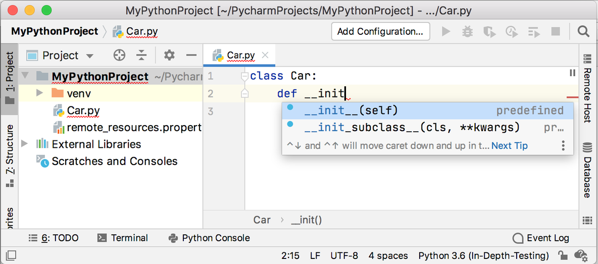 如何创建你的第一个Python项目_pycharm_10