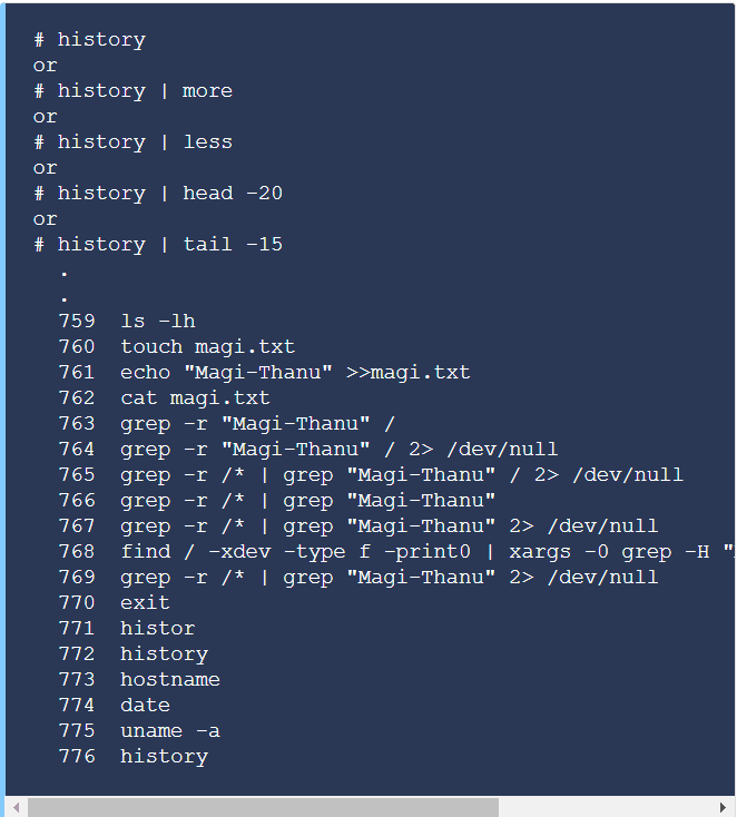 如何在 Linux 中有效地使用 history 命令_java