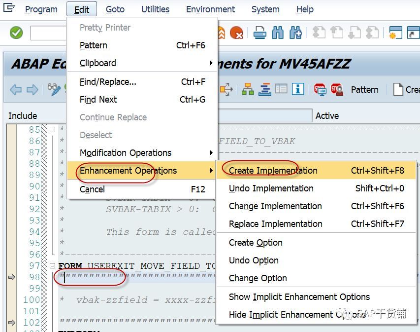 DEMO：USEREXIT 隐士增强_java_05