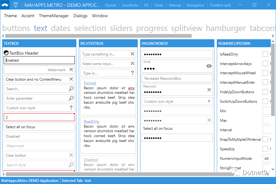 C# WPF开源控件库：MahApps.Metro_java_05