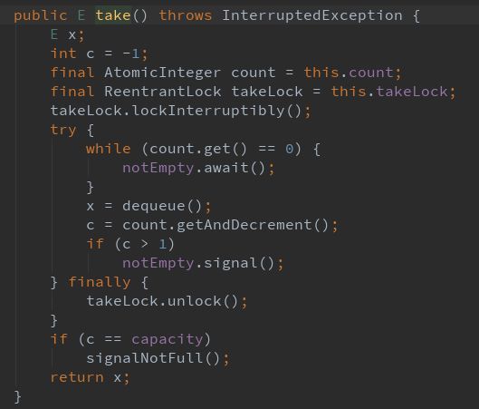Java高并发系列之LinkedBlockingQueue源码解析_java_05