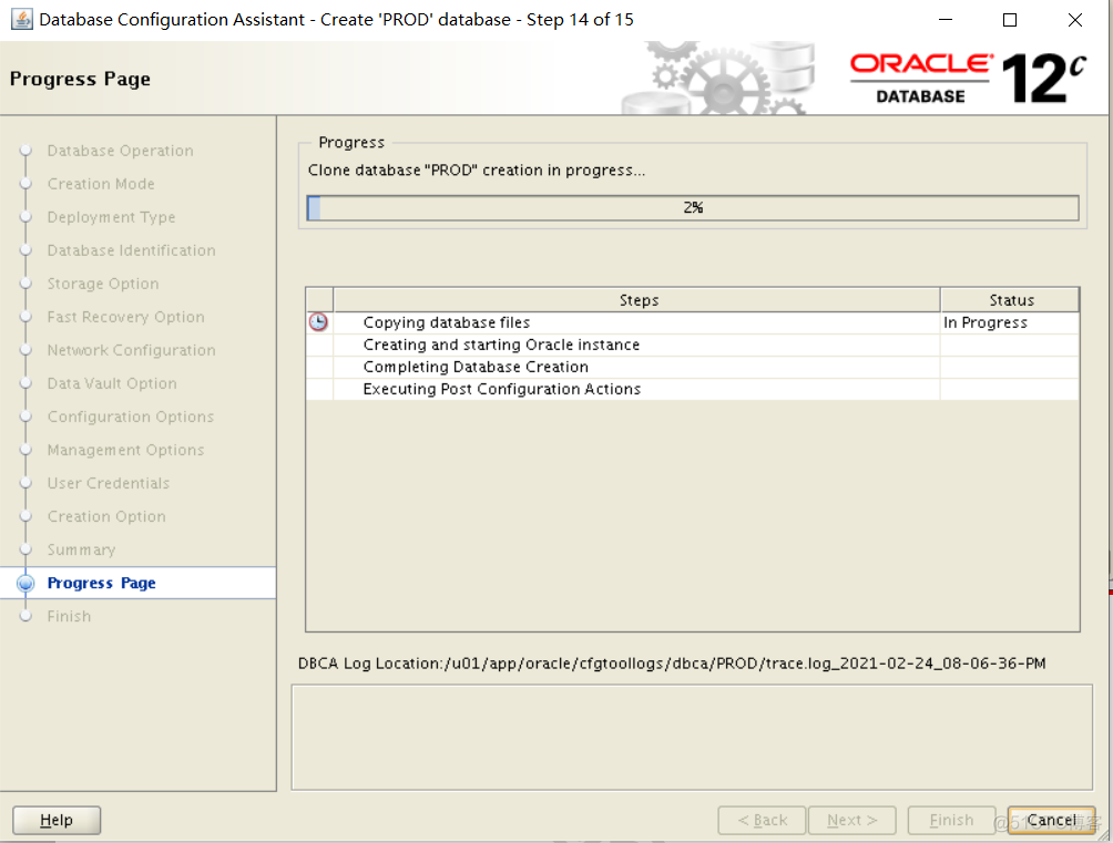 Linux 安装 Oracle12c（下）_Linux_19